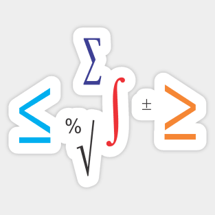 Mathematical Formulas Sticker